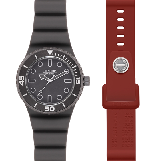 Montre Hip Hop Homme MASTER in Acier HWU1334 - HWU1334